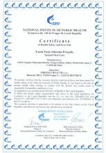 Certificate Dentifricio Propoli siberiana, 75 ml