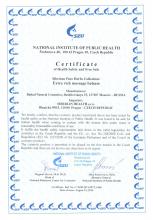 Certificate Extra rich massage balsam / Universal balm