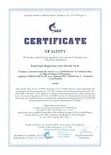 Certificate of safety Integratore alimentare Elemvitals. Magnesium with siberian herbs, 60 capsule
