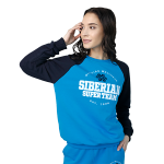 Felpa da donna Siberian Super Team (colore: azzurro; taglia: XS) 107024
