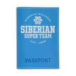 Custodia per passaporto Siberian Super Team (colore: azzurro) 107057